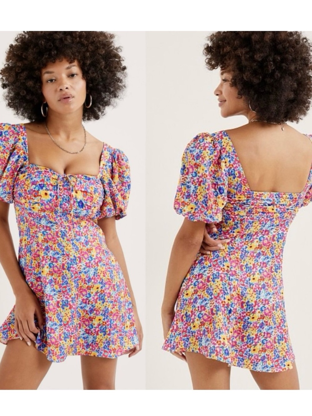 For Love & Lemons Sasha Mini Dress